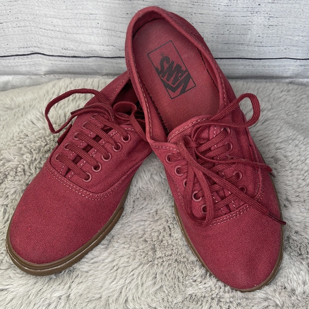 Vans “OFF THE WALL” TB4R Maroon Canvas